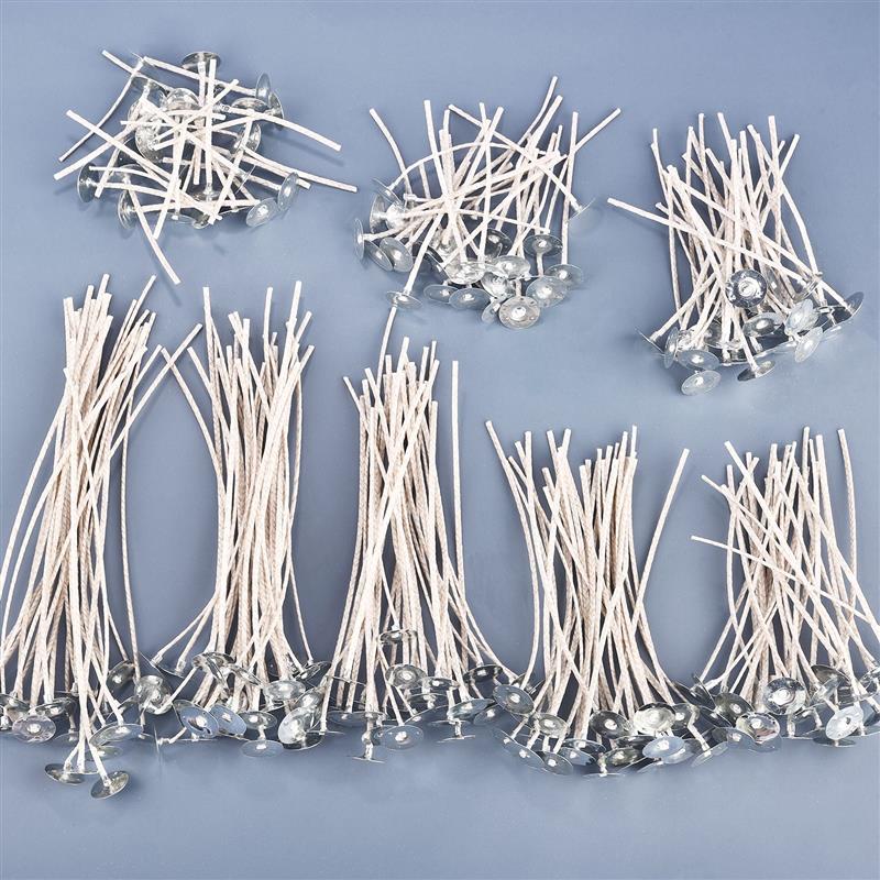 Candle Making Experience - 30pcs Candle Wicks Low Smoke Pre-Waxed