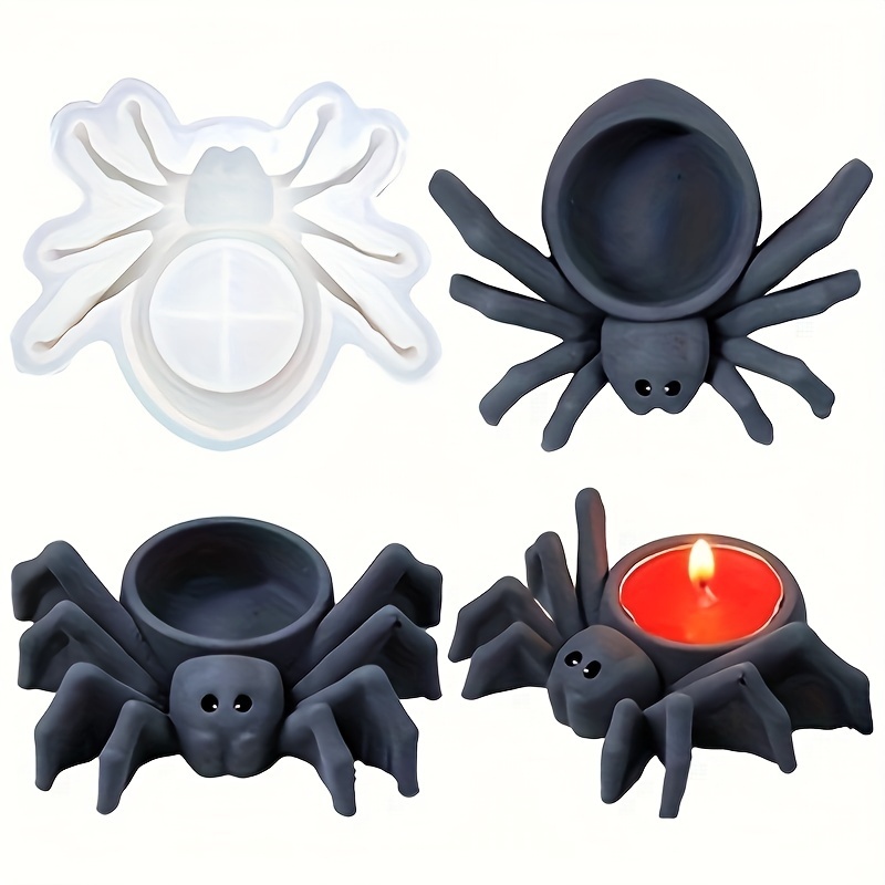 Candle Mold Silicone - Silicone Mold for Spider Candles, Perfect
