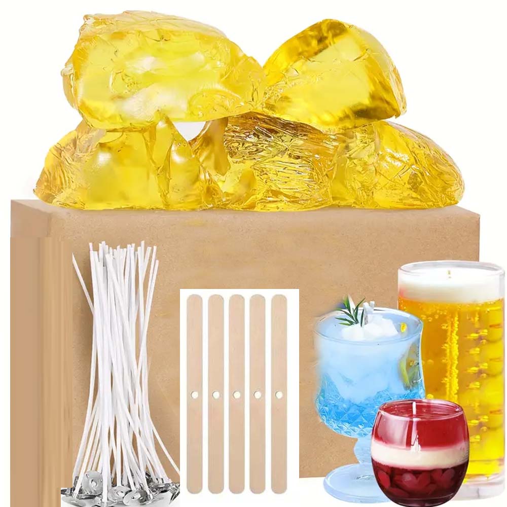 Candle Making Tips - 200g Yellow Clear Gel Jelly Wax