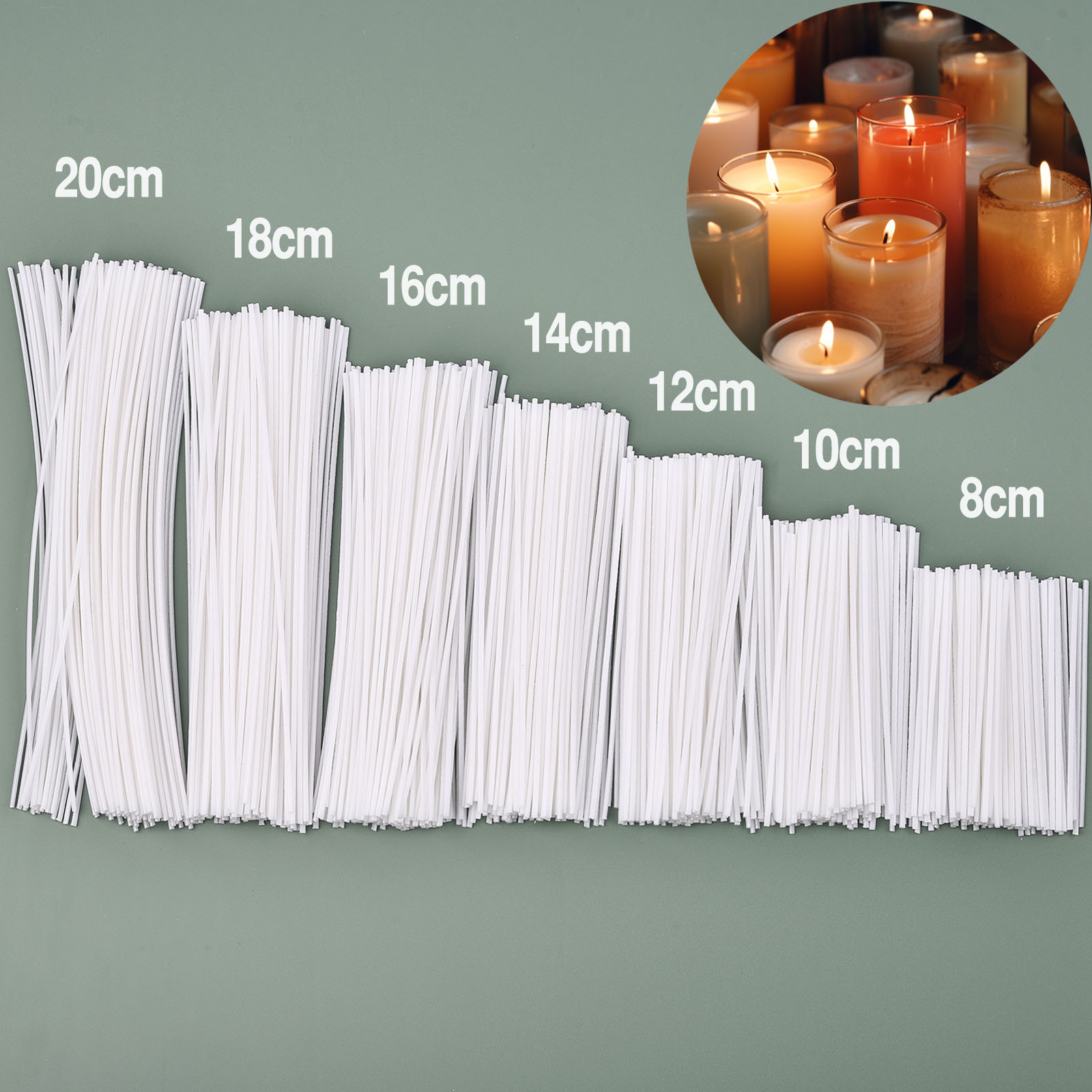 Candle Making Instructions - 30-100pcs /Set Waxed Cotton Candle Wicks