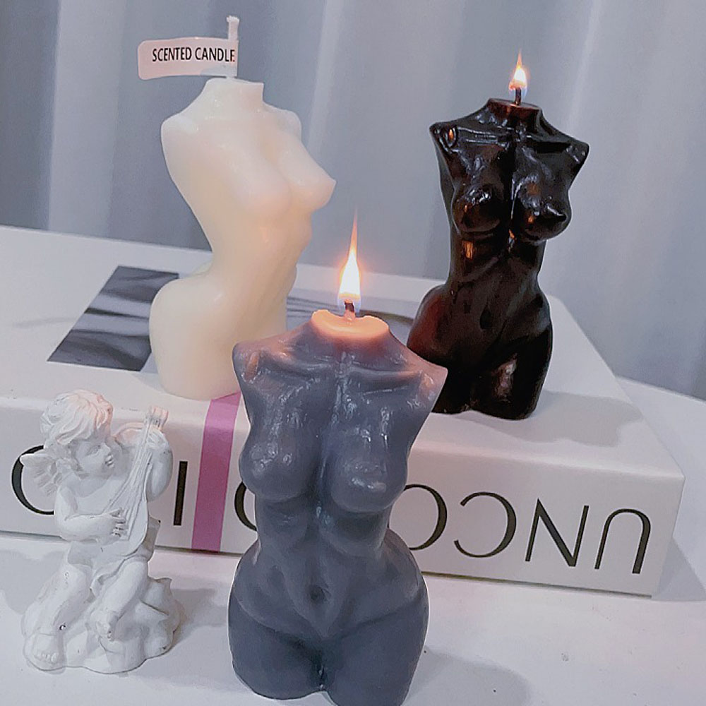 Candle Making Things - Female Torso Body Shape Scented Candle