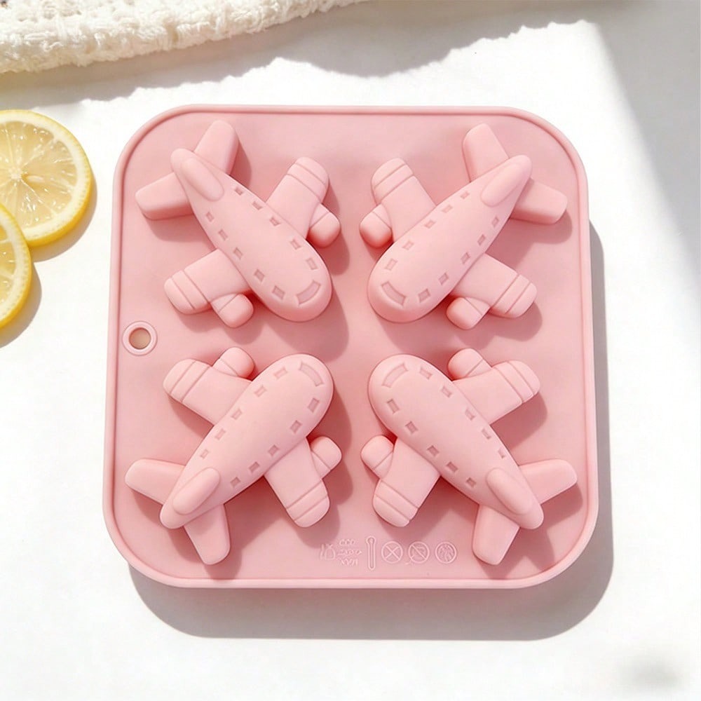 4 Cavity Airplane Silicone Mol - Candle Making Supplies Wholesale recension och pris