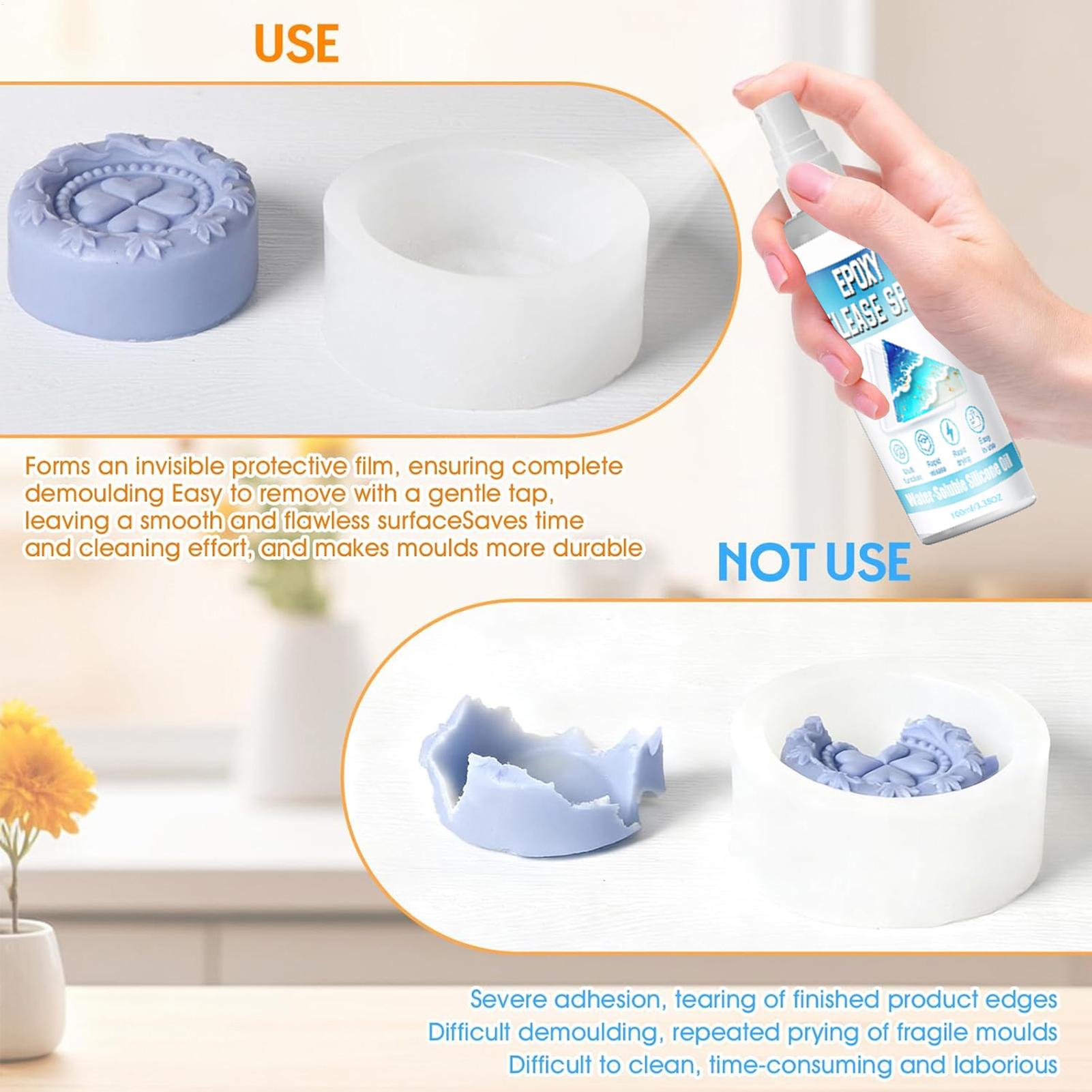 100ml Silicone Release Spray E - Candle Mold Silicone recension och pris