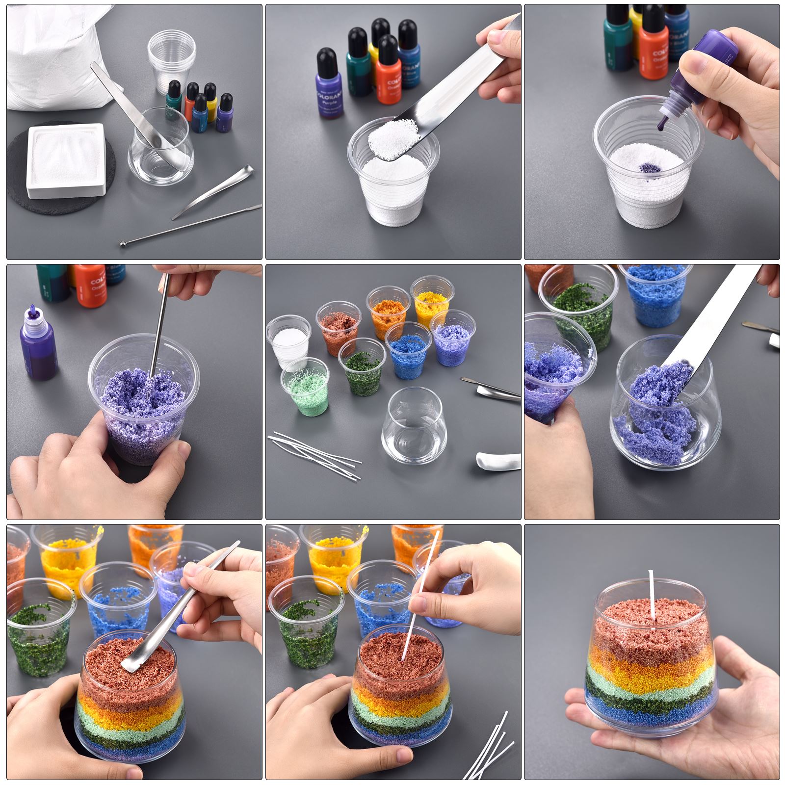 Combustible Sand Handmade Cand - Candle Making Instructions recension och pris