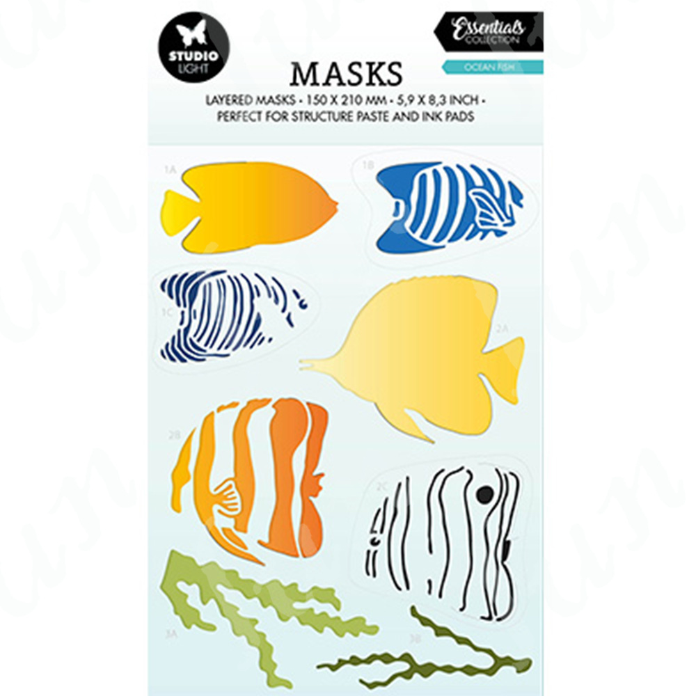 2023 New Ocean Fish Stencils M - Candle Making Instructions recension och pris