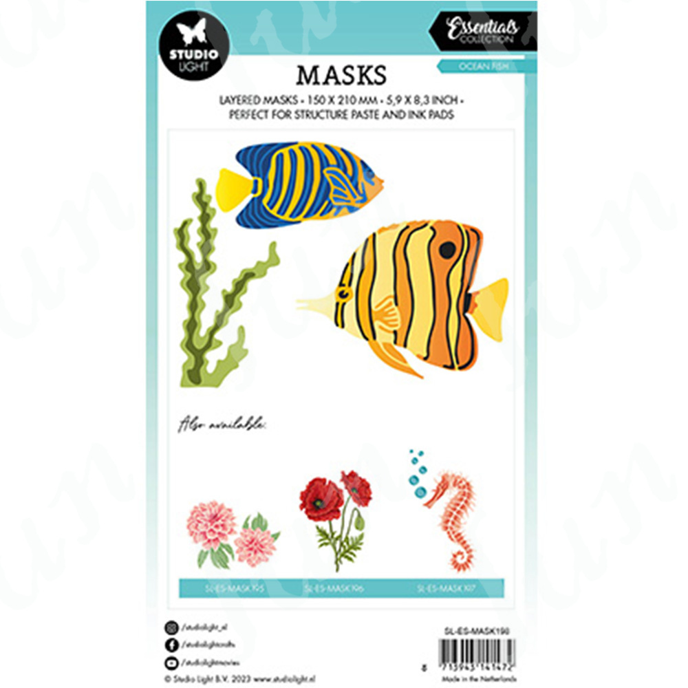 2023 New Ocean Fish Stencils M - Candle Making Instructions recension och pris
