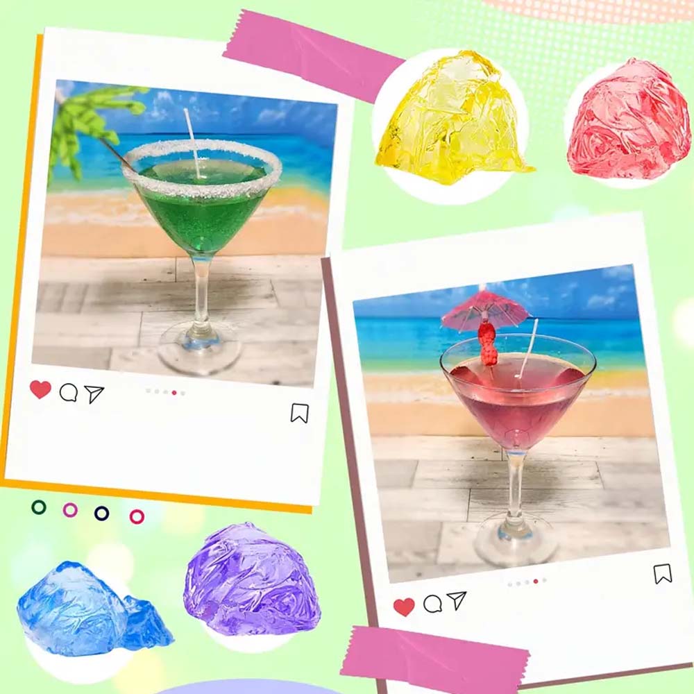200g Yellow Clear Gel Jelly Wa - Candle Making Tips recension och pris