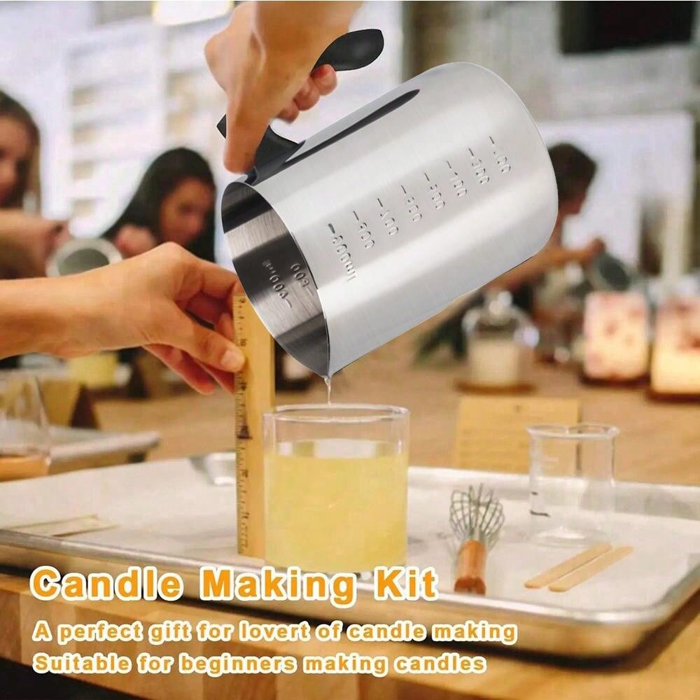 Candle Pouring Pot with Electr - Candle Making Instructions recension och pris