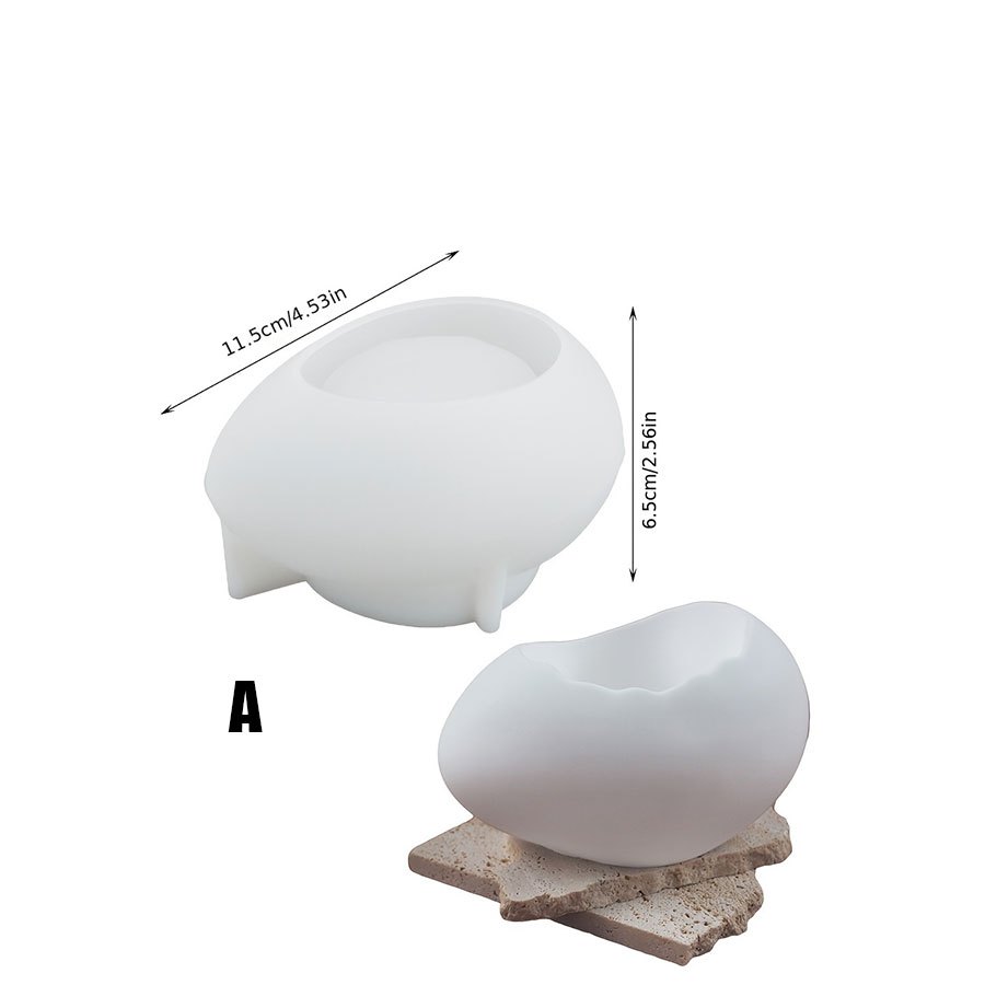 [Resin Mold]  Silicone Egg Mol - Candle Mold Silicone recension och pris