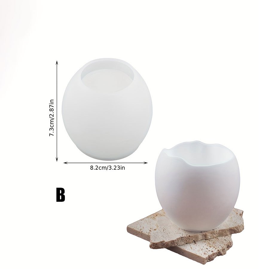 [Resin Mold]  Silicone Egg Mol - Candle Mold Silicone recension och pris