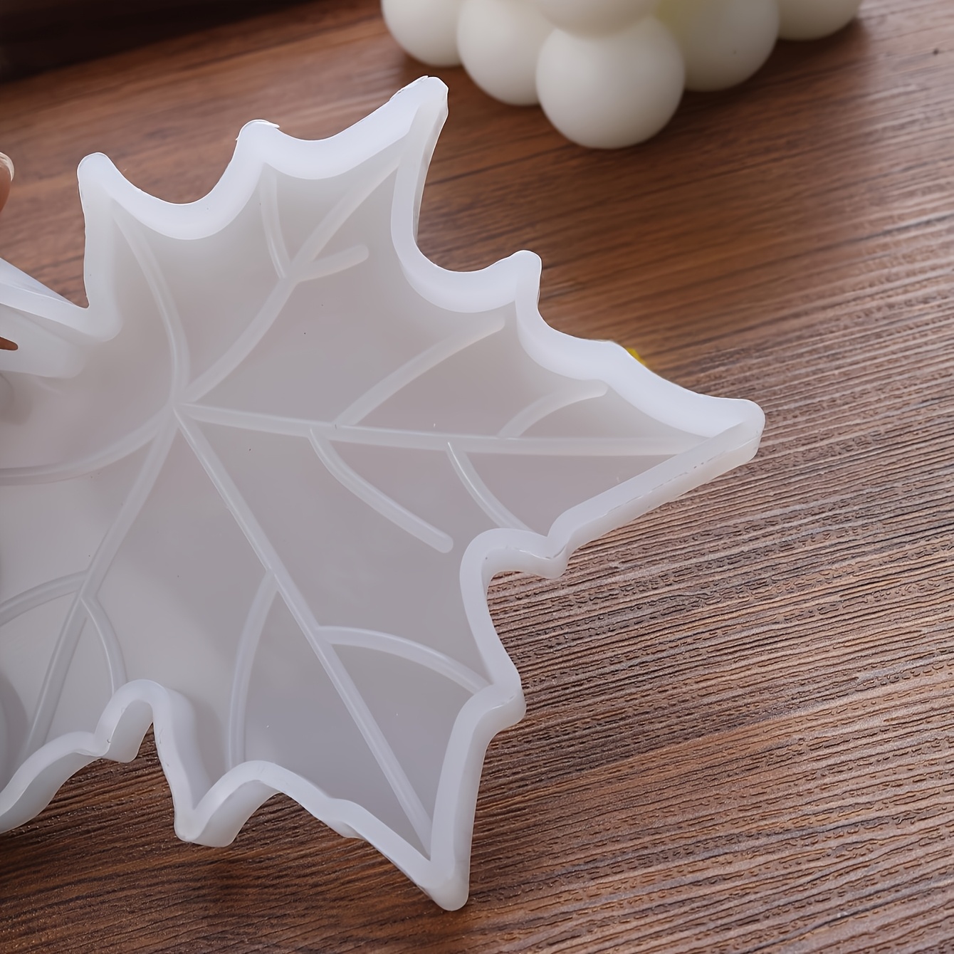 1PC Maple Leaf shaped Silicone - Candle Mold Silicone recension och pris