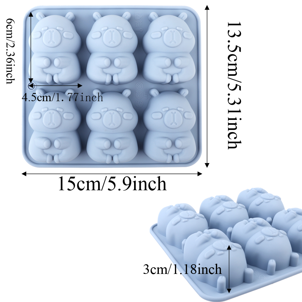 1 Silicone Cake Mold in the Sh - Candle Making Things recension och pris