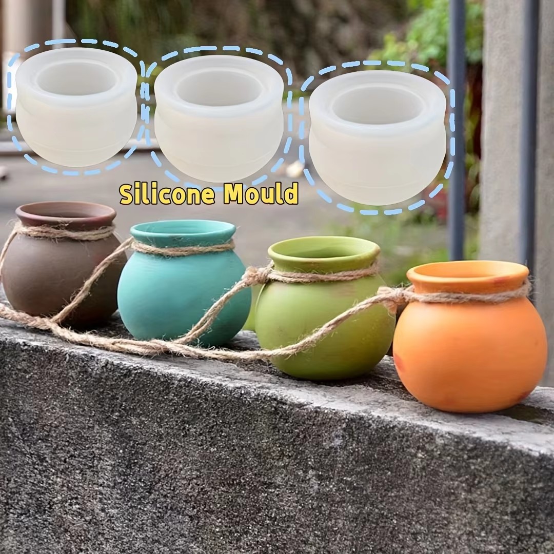 Silicone Flower Pot Molds, Res - Candle Making Things recension och pris