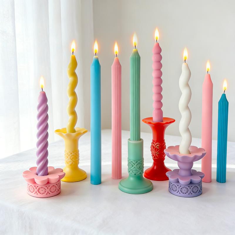 Long Spiral Silicone Candle Mo - Candle Making Tips recension och pris