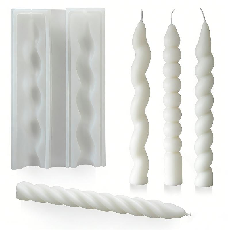 Long Spiral Silicone Candle Mo - Candle Making Tips recension och pris