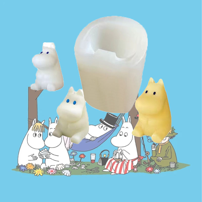 Hot Cute Anime Moomin Series S - Candle Mold Silicone recension och pris