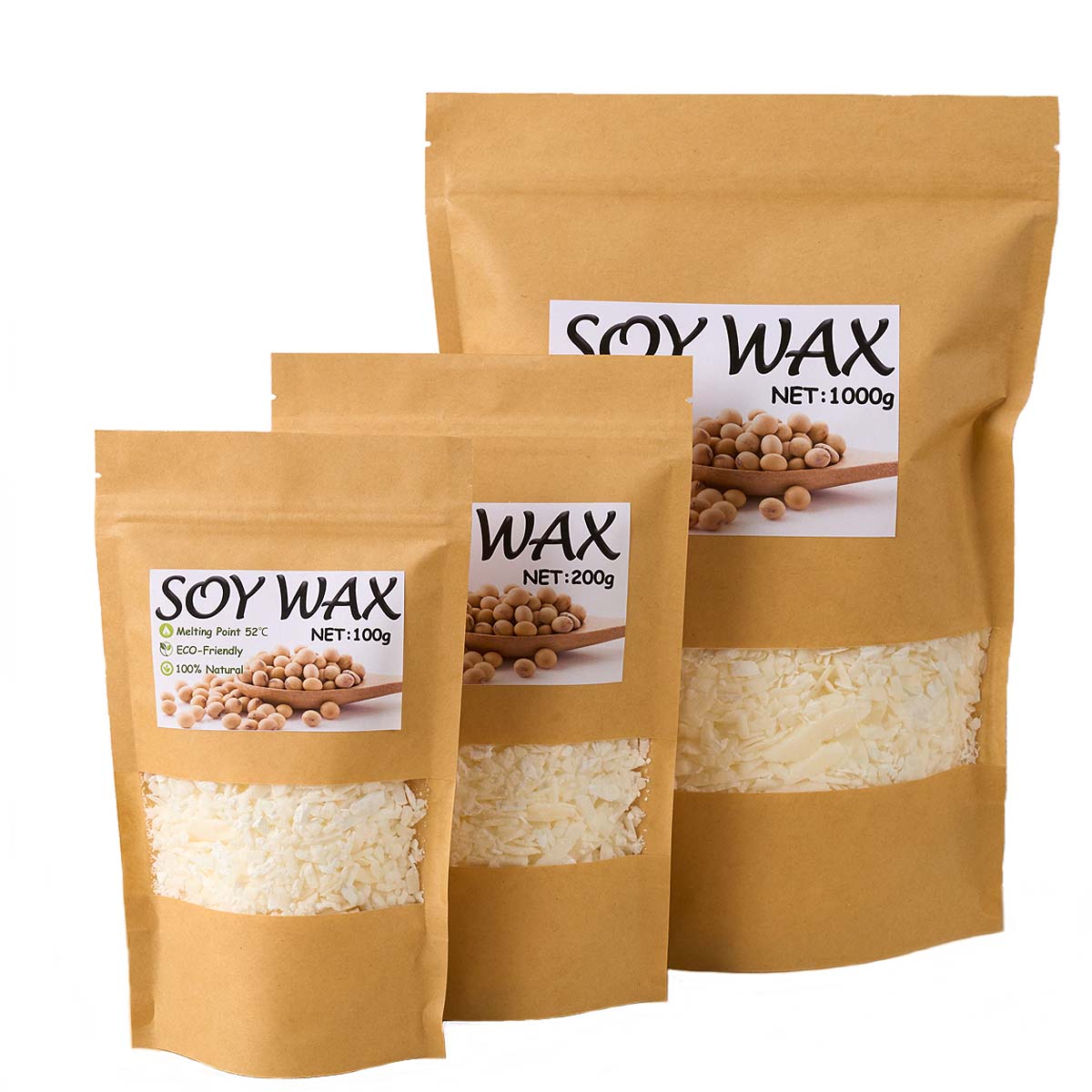 1 Pounds Pure White Soy Wax Fo - Candle Making Experience recension och pris