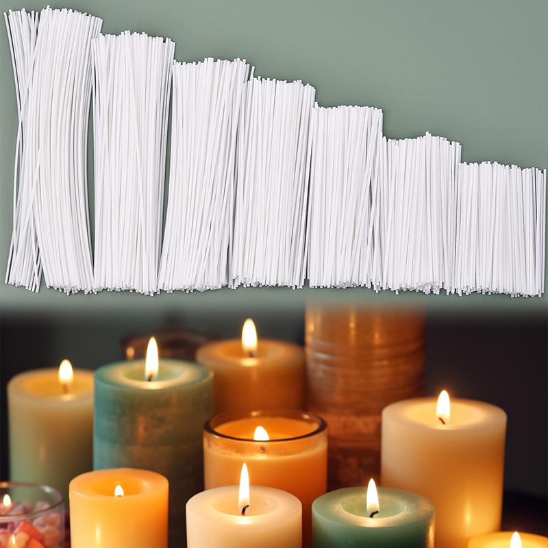 50/100Pcs Waxed Cotton Candle  - Candle Making Instructions recension och pris