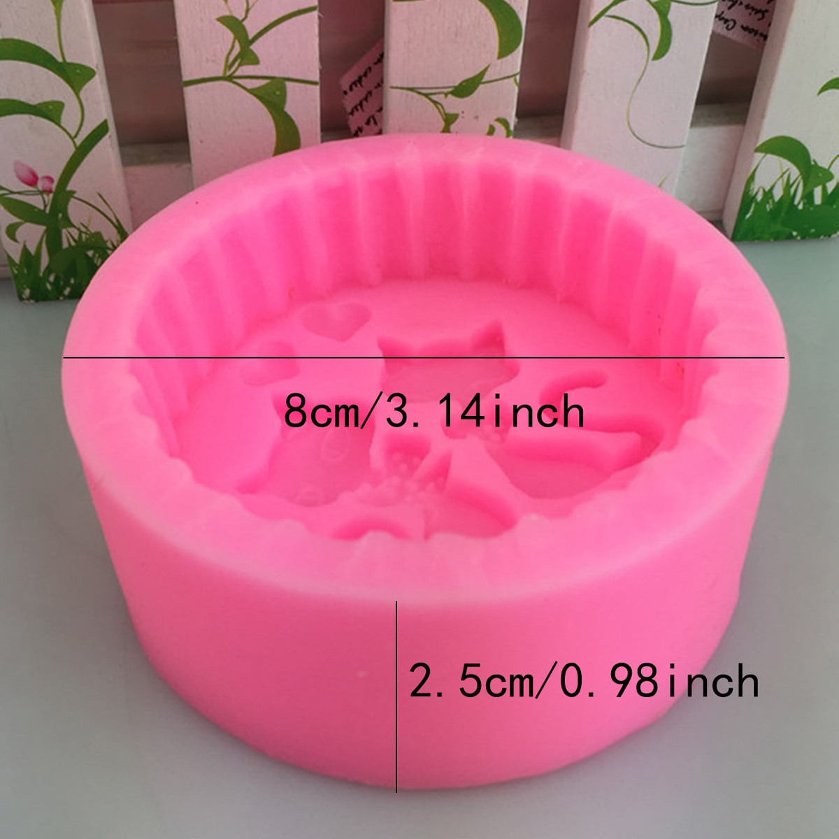 1-Piece Silicone Cat Soap Mold - Candle Making Experience recension och pris