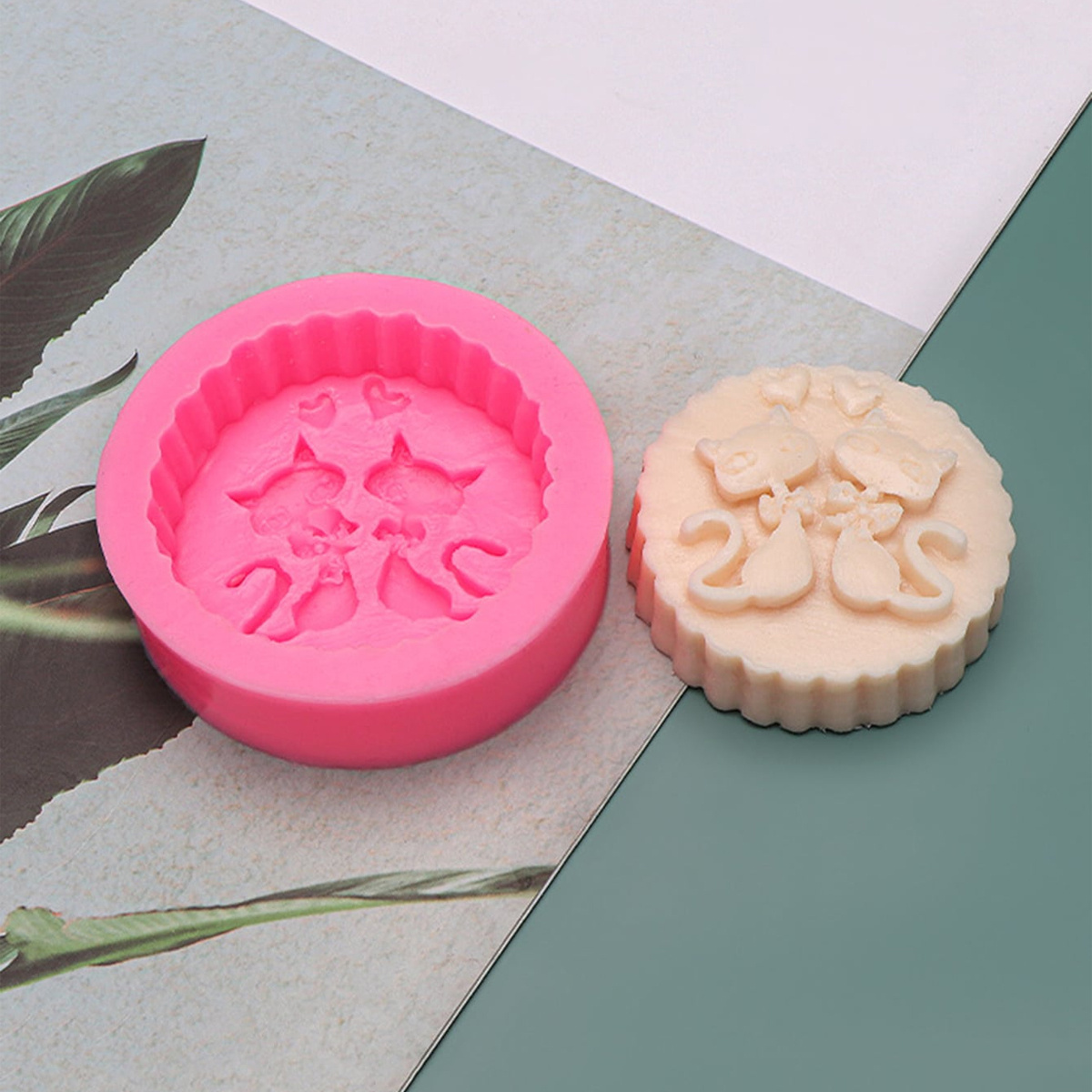 1-Piece Silicone Cat Soap Mold - Candle Making Experience recension och pris