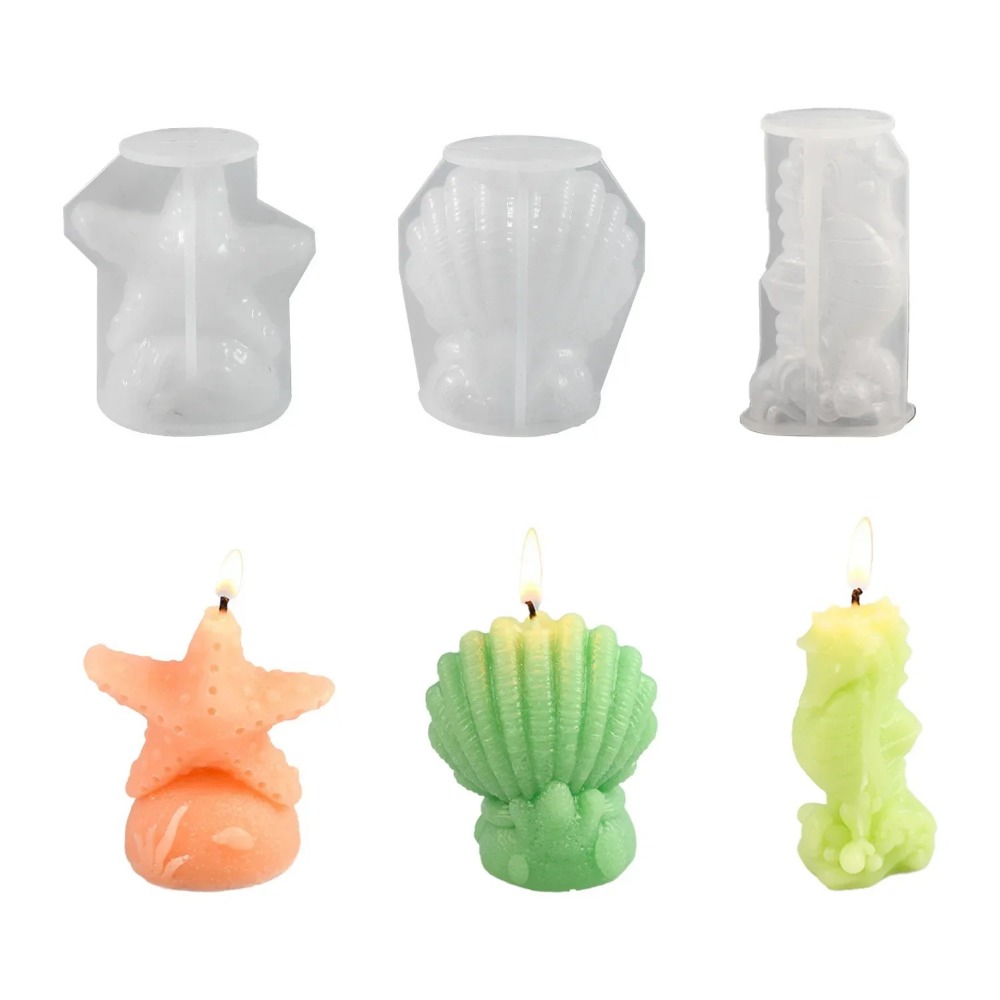 2026-3pcs DIY Epoxy Resin Mold - Candle Mold Silicone recension och pris