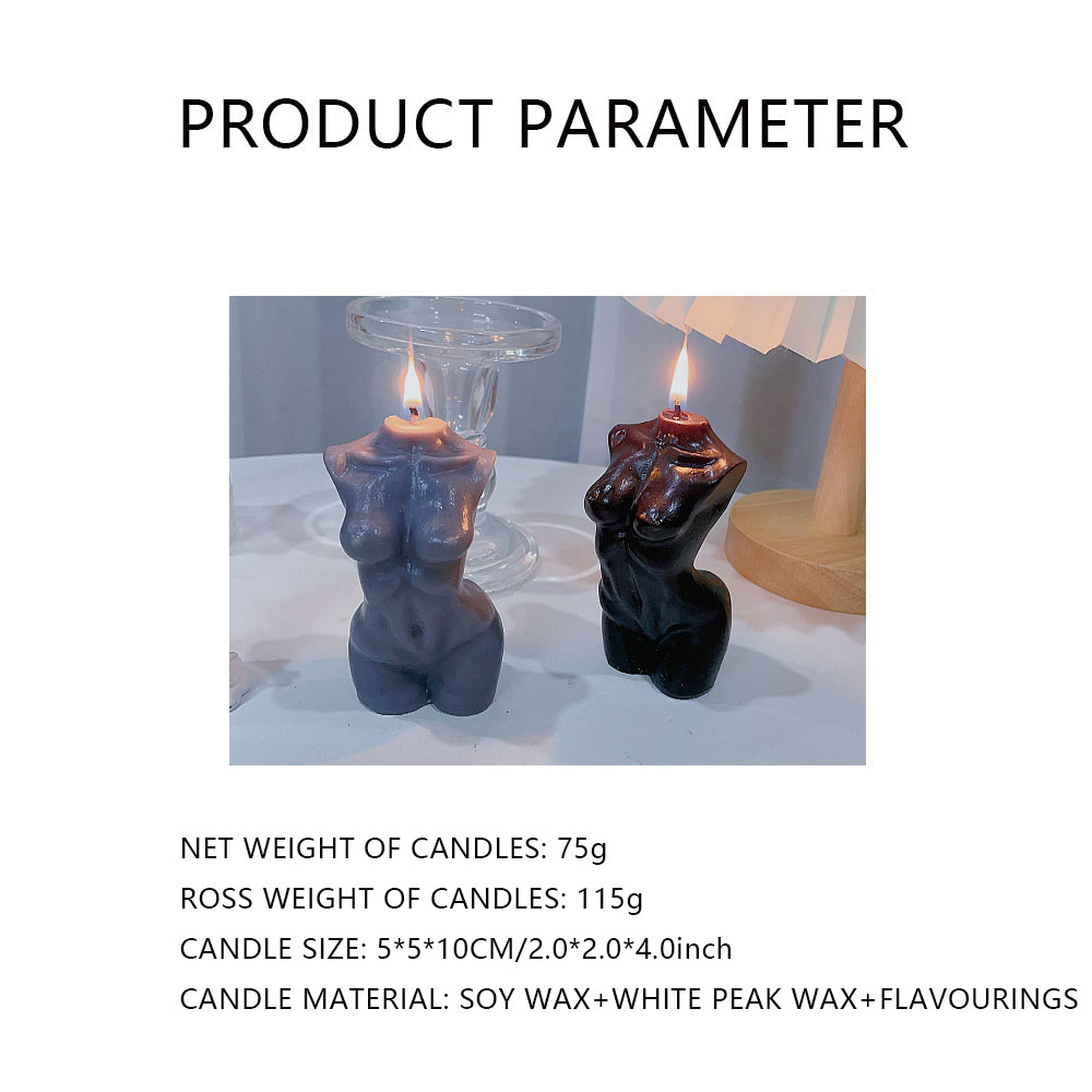 Female Torso Body Shape Scente - Candle Making Things recension och pris