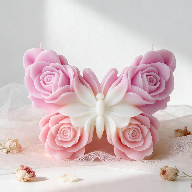 DIY Rose Butterfly Form Silico - Candle Making Things recension och pris