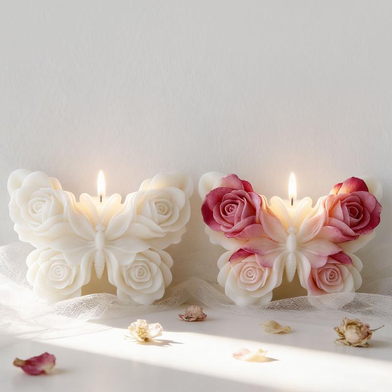 DIY Rose Butterfly Form Silico - Candle Making Things recension och pris