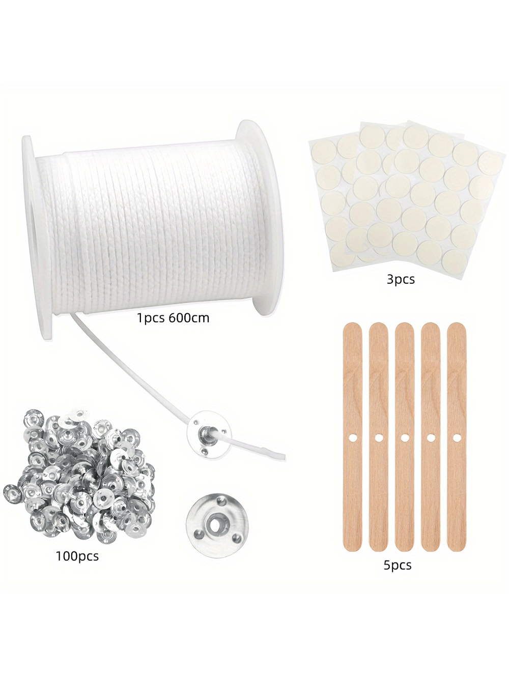 200 ft Candle Wick - Candle Wi - Candle Making Instructions recension och pris