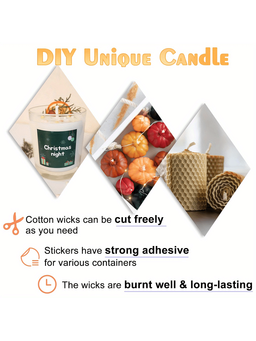 200 ft Candle Wick - Candle Wi - Candle Making Instructions recension och pris
