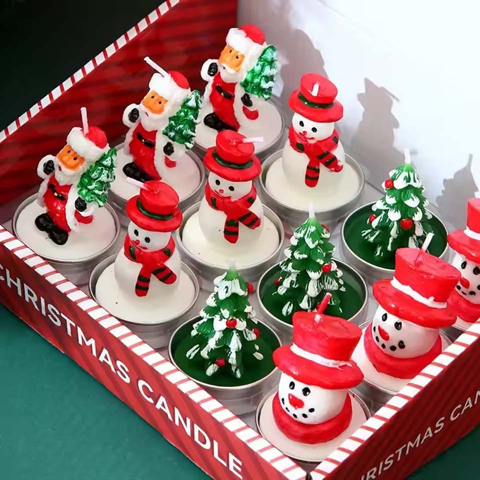 12PCS Candles Christmas Decora - Candle Making Oil Scents recension och pris