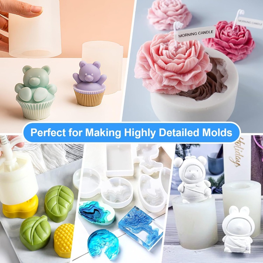 Silicone Mold Making Kit, 38.8 - Candle Making Experience recension och pris