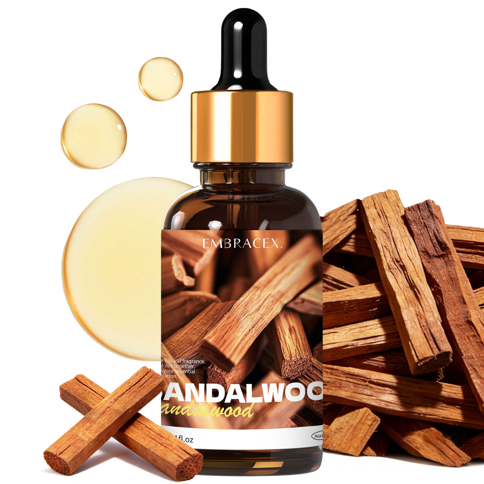30ml Sandalwood Natural Plant  - Candle Making Oil Scents recension och pris